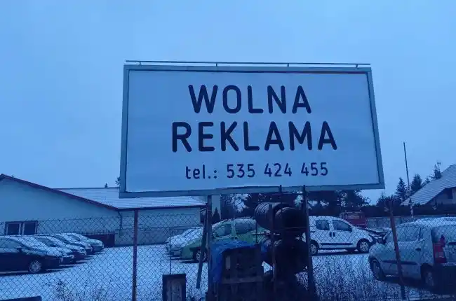 Baner wolna reklama
